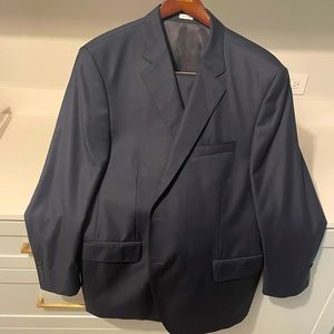 Peter Millar size 50R Navy Blue Suit. Only one once. New in Fall of 2022.